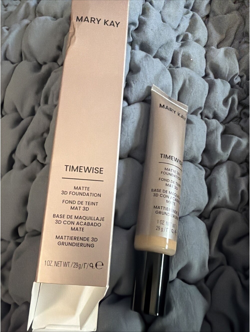 NEW Mary Kay Timewise Matte 3D Foundation Deep 1 Fonce 1 210754 KA21